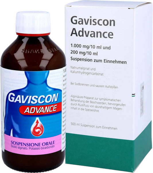 Gaviscon Advance Suspension great peppermint flavor, From Germany