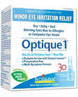 Boiron Optique 1 Eye Drops – 30 Sterile Unit-Doses for Dry, Itchy & Red Eyes – Free Shipping