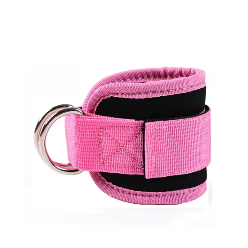 Cable Ankle Straps 1/2/4-Pack | Adjustable Double D-Ring Gym Ankle Cuffs | Glute & Leg Training | FREE SHIPPING 💪