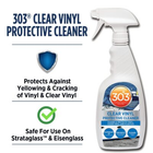 303 Clear Vinyl Protective Cleaner 32 Fl Oz UV Protection for Marine Vinyl