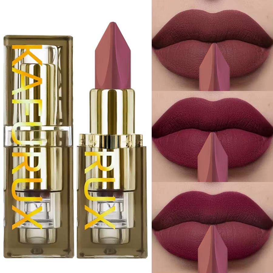 11 Color Two-tone  Lipstick Purple Black Glitter Matte 2 pc Lipsticks Makeup Easy To Use Lip Tint Makeup Gifts Red Black Cosmetics