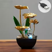 The Serenity Desktop Fountain & Ultrasonic Humidifier – Modern Home Relaxation Craft