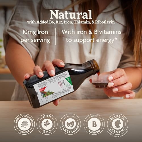 Floradix Floravital Liquid Iron and Vitamin Formula 250ml (8.5 fl oz) – Free Shipping