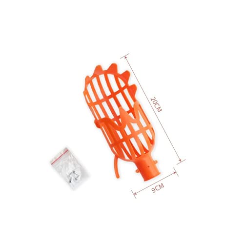 Plastic Fruit Picker Head – Deep Basket Harvester Tool