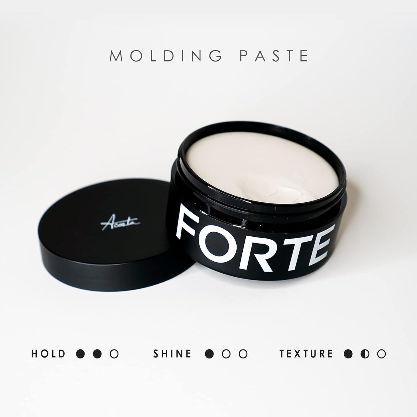 Hair Molding Paste For Men by Forte Series | Low Shine Hair Putty | Lightweight Hair Paste Form
