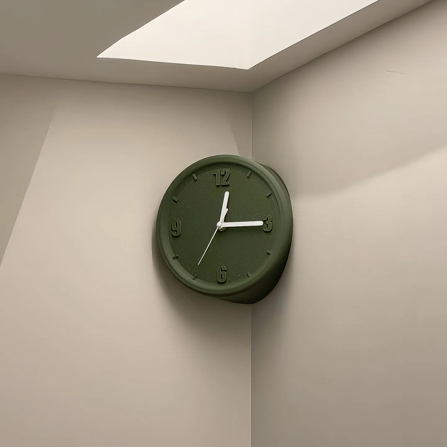 Creative Concave Angle Convex Angle Wall Clocks Mechanism Silent Wall Clock Minimalist Small Living Room Decorative Ornaments