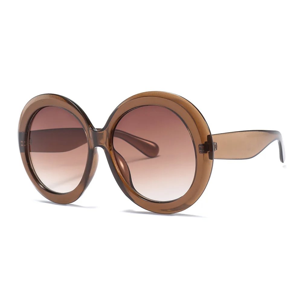 Retro Oversized Round Sunglasses for Women | Big Fashion Frame | Vintage Beach & Vacation Eyewear | FREE SHIPPING 🕶️☀️