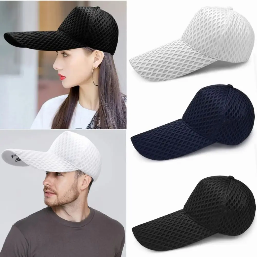 Men's Oversize Fishing Cap | 14cm Long Brim Plus Size Trucker Hat | Mesh Baseball Sun Hat 55-65cm | FREE SHIPPING 🎣🧢☀️