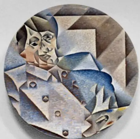 Picasso Inspired Abstract Ceramic Decorative Plate Wall Art Hanging Display Serving Tray