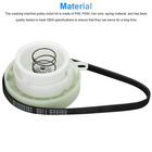 W10721967 Washer Pulley Clutch Kit & W10006384 Washing Drive Belt for Whirlpool
