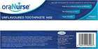 Oranurse Calm & Clean Toothpaste-Unflavoured Toothpaste 50ml pack of 8 from UK