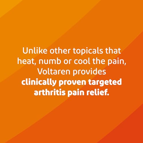 Voltaren Arthritis Pain Gel with Diclofenac 100g x2 – Easy Open Cap Topical Pain Relief – Free Shipping
