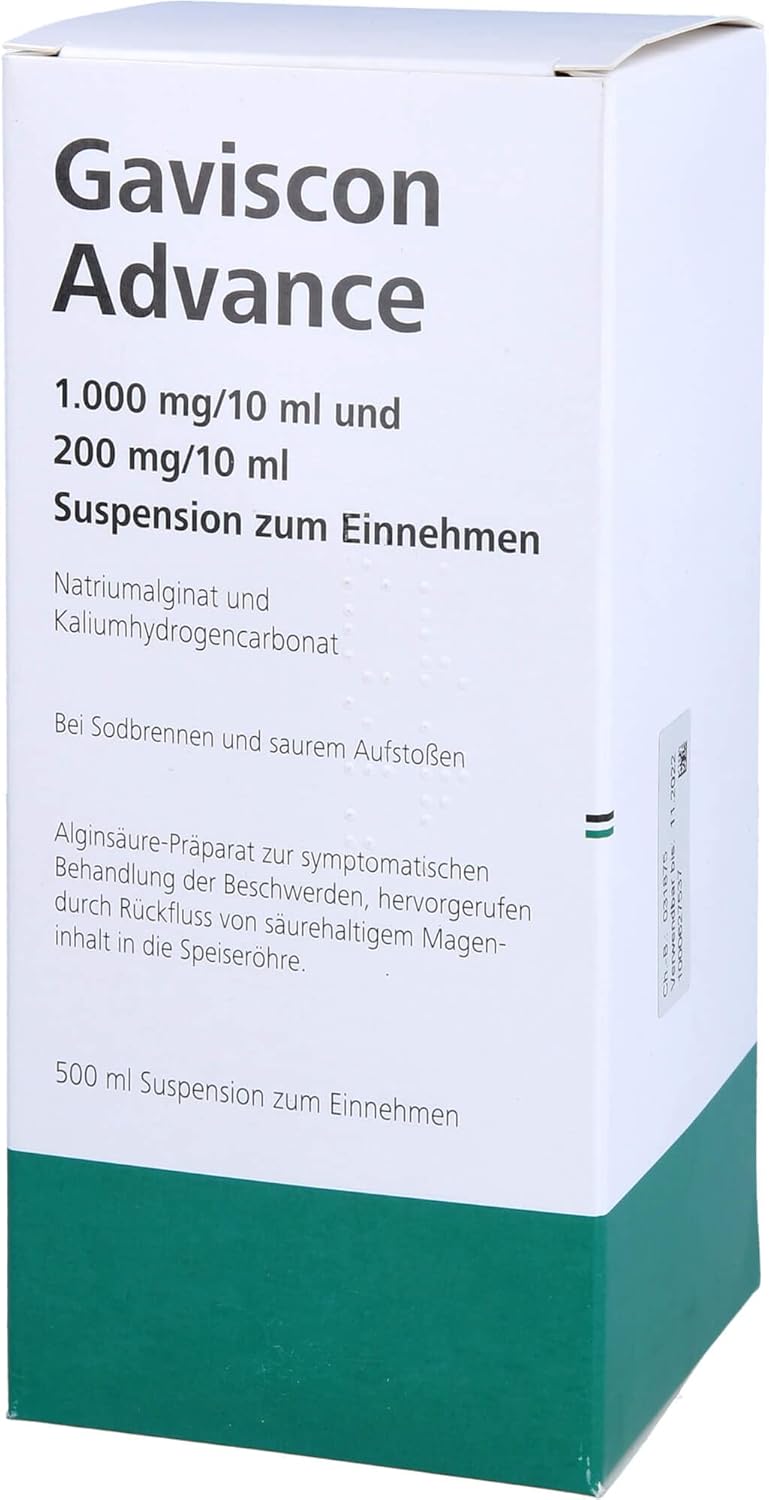 Gaviscon Advance Suspension great peppermint flavor, From Germany