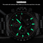 Men's Luxury Watch Stainless Steel Quartz  Classic Wristwatch Quality - Ship from USA