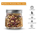 Rainforce Small Glass Mason Jars 8 oz 30 Pack with Silver Lids – 1/4 Quart Canning & Storage Jars – Free Shipping