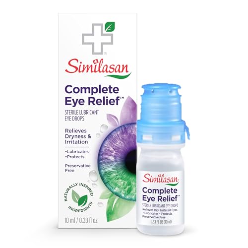 Similasan Complete Eye Relief Drops – Preservative-Free Lubricating Eye Comfort Formula