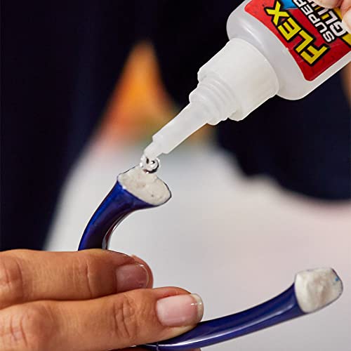 Flex Super Glue Liquid 20g – Clear Instant Bond Cyanoacrylate Adhesive with Precision Tip