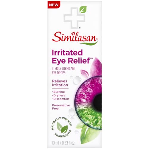 Shopify Product Title: Similasan Irritated Eye Relief Eye Drops | Preservative-Free | Dry, Irritated Eyes | 10 mL | FREE SHIPPING 👁️💧