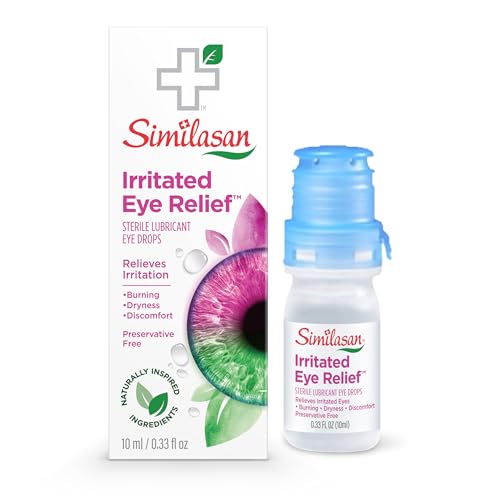 Similasan Irritated Eye Relief Drops – Instant Relief & Long-Lasting Eye Comfort free shipping