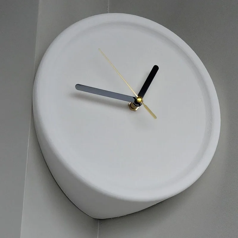 Creative Concave Angle Convex Angle Wall Clocks Mechanism Silent Wall Clock Minimalist Small Living Room Decorative Ornaments