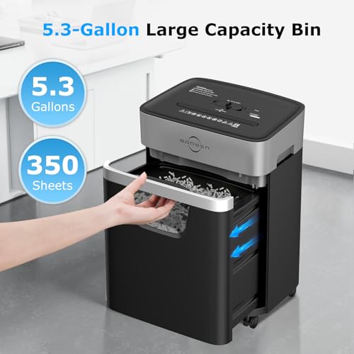 14-Sheet Heavy Duty Cross-Cut Paper Shredder | High Security Home & Office Document Shredder | Anti-Jam | FREE SHIPPING 🗑️