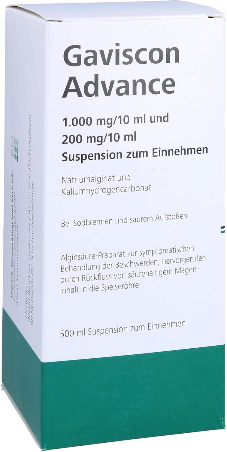Gaviscon Advance Suspension great peppermint flavor, From Germany