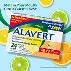Alavert Allergy Relief 24 Hour Non Drowsy Tablets Citrus Flavor 60 Count