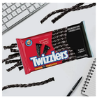 TWIZZLERS Twists Licorice Candy 375g – 3 Pack Chewy Black Licorice Treats – Free Shipping