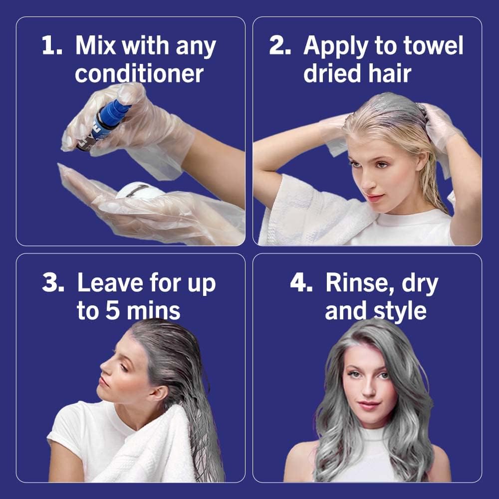 Live Schwarzkopf Colour Drops, Vegan, Semi-Permanent, , Ice Silver, 30 ml from UK