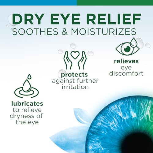 Similasan Dry Eye Relief Drops, Instant and Lasting Relief, Naturally Inspired Ingredients for Dry, Irritated Eyes, with Hyaluronate, Preservative-Free, pH Balanced, Gentle for Sensitive Eyes, 10ml
