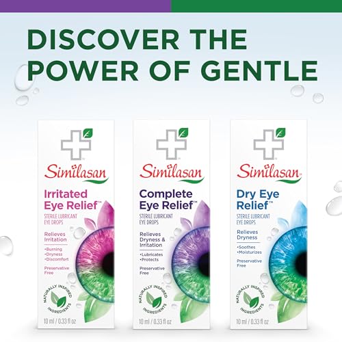 Similasan Complete Eye Relief Drops – Preservative-Free Lubricating Eye Comfort Formula