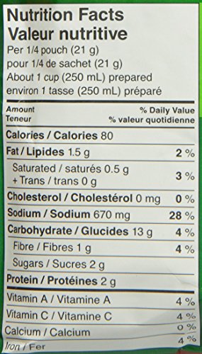 Knorr Minestrone Soup for a quick, delicious soup mix made with sustainably grown tomatoes and no artificial flavours 83 g 12 count