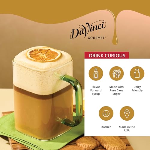 DaVinci Gourmet Cookie Butter Syrup, 25.4 Fluid Ounces (Pack of 4)