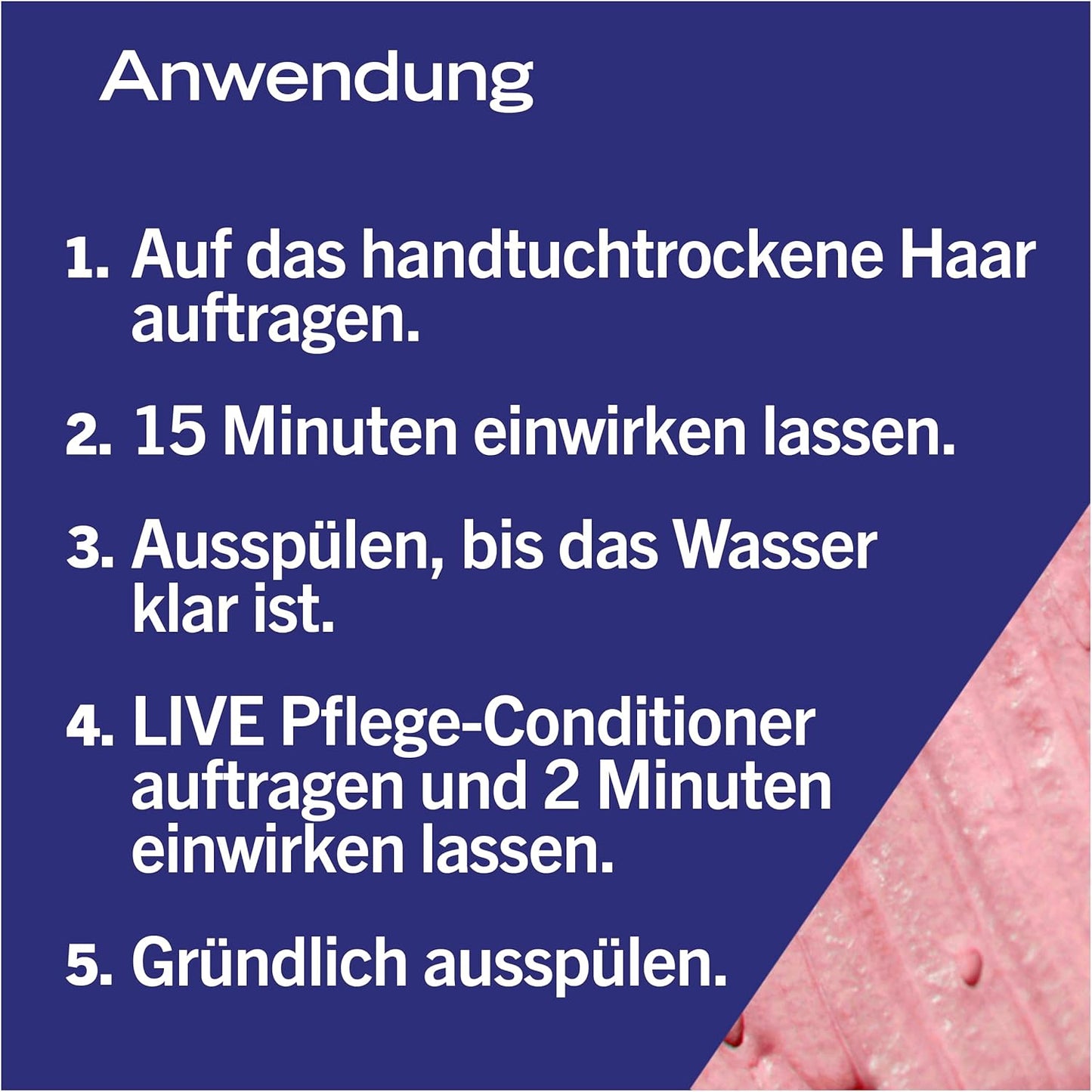 Schwarzkopf LIVE Pretty Pastels Semi-Permanent Hair Colour P123 Rose Gold (3 x 142.5 ml),