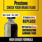 Prestone Synthetic Brake Fluid 32 oz Hi Temp ABS Brake System Protection