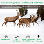 GardePro A3 Trail Camera – 48MP, 1296p HD Video, No-Glow Infrared, 100ft Night Vision, H.264