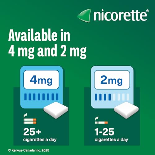 Nicorette Nicotine Fresh Fruit Gum 2mg – 210 Pieces Value Size Smoking Cessation Aid Long Expiry