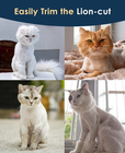 oneisall Quiet Cat Clippers for Matted & Long Hair – 2-Speed Cordless Pet Grooming Trimmer – Free Shipping