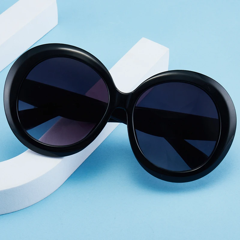 Retro Oversized Round Sunglasses for Women | Big Fashion Frame | Vintage Beach & Vacation Eyewear | FREE SHIPPING 🕶️☀️