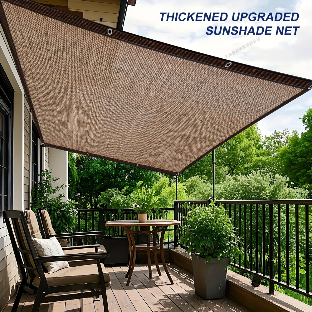 Garden Shade Cloth with Grommets Shade Cloth Sun Shade Fabric Shade Cover for Patio Garden Pergola Shade Cover Canopy Greenhouse