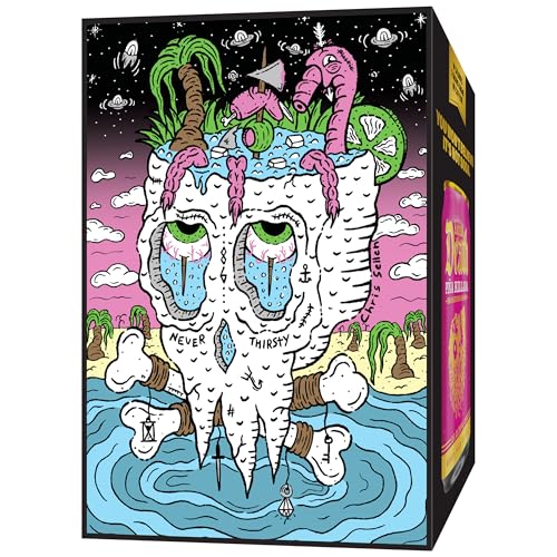 Liquid Death Soda-Flavored Sparkling Water - Piña Killada (Classic Piña Colada), Less Sugar*, Huge Flavor, No Caffeine, No Artificial Sweeteners, 12 Fl Oz (Pack of 12)