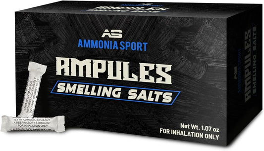 AMPULES (20) - Smelling Salt - Pre-Activated Salts- Multi-Use
