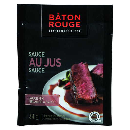 8 x Bâton Rouge Au Jus Sauce Mix 34g – Product of Canada – Free Shipping