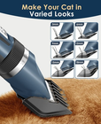 oneisall Quiet Cat Clippers for Matted & Long Hair – 2-Speed Cordless Pet Grooming Trimmer – Free Shipping