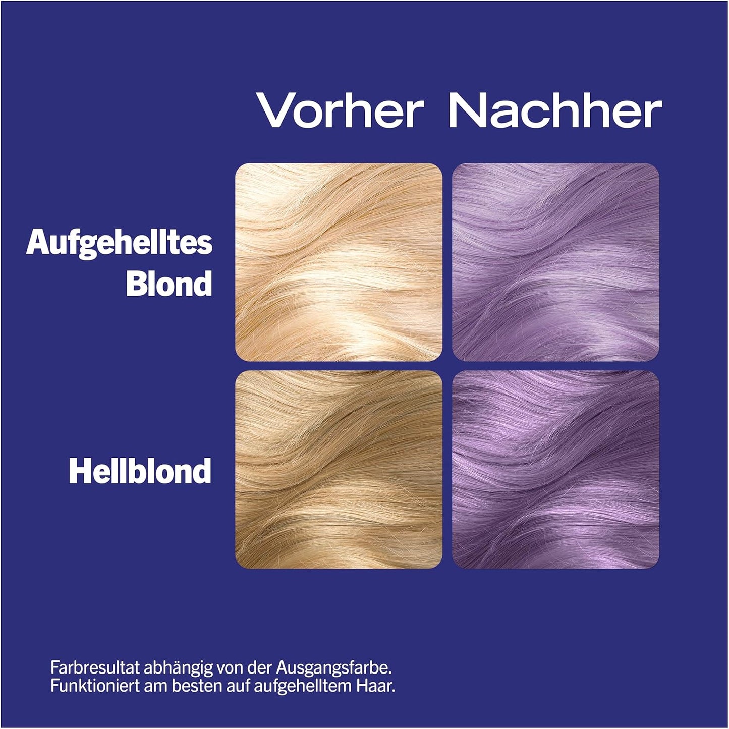Schwarzkopf LIVE Pretty Pastels Semi-Permanent Hair Colour P120 Lilac Crush (3 x 142.5 ml),From Germany