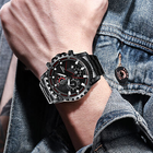 Men's Luxury Watch Stainless Steel Quartz  Classic Wristwatch Quality - Ship from USA