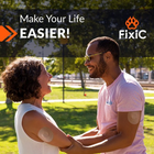 Fixic Freestyle Libre Adhesive Patches – 25 Pack Waterproof CGM Tape for Libre 1, 2, 3 & Libre Plus Sensors