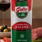 GALLO Italian Dry Salame Family Size 13 oz | Premium Cured Salami | Free Shipping