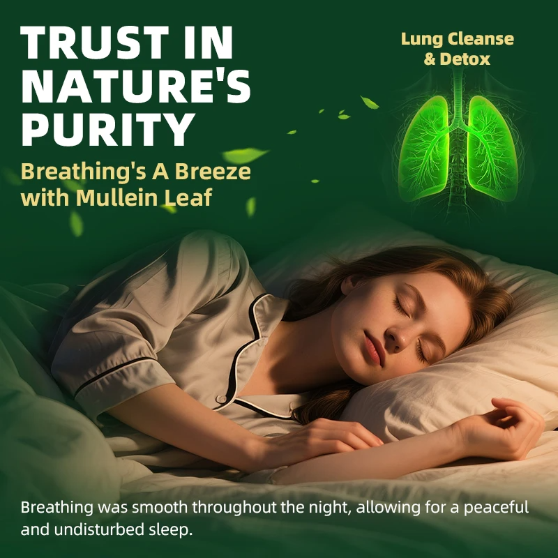 Mullein Leaf Extract Drops - Lung Cleanse - Powerful Mullein for Immune Support,Detox & Respiratory Support - Herbal Supplements