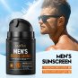 SAODER Men's Sunscreen for Face, Neck & Body | UV Protection Moisturizing Sun Cream